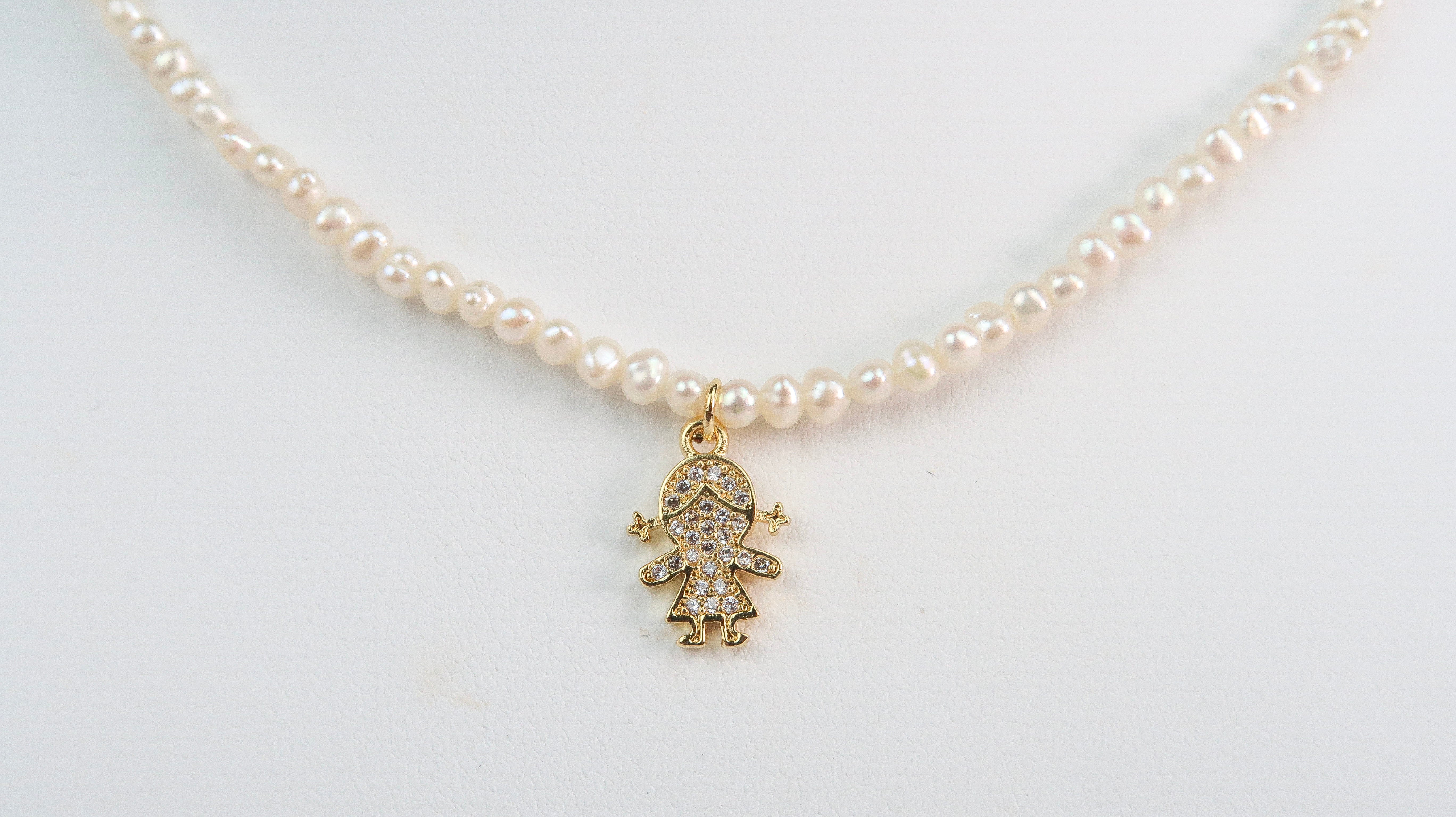 Girl Pendant necklace