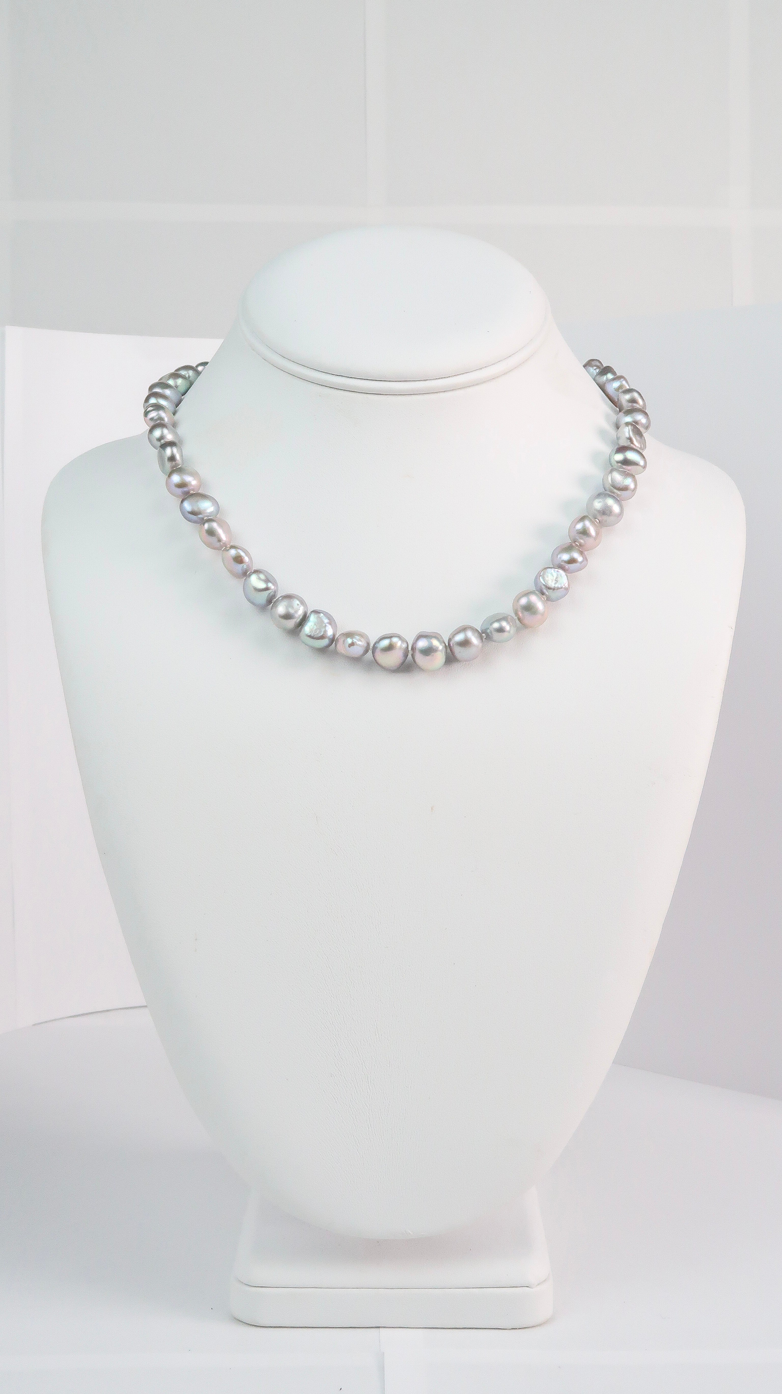 Grey Pearl Necklace