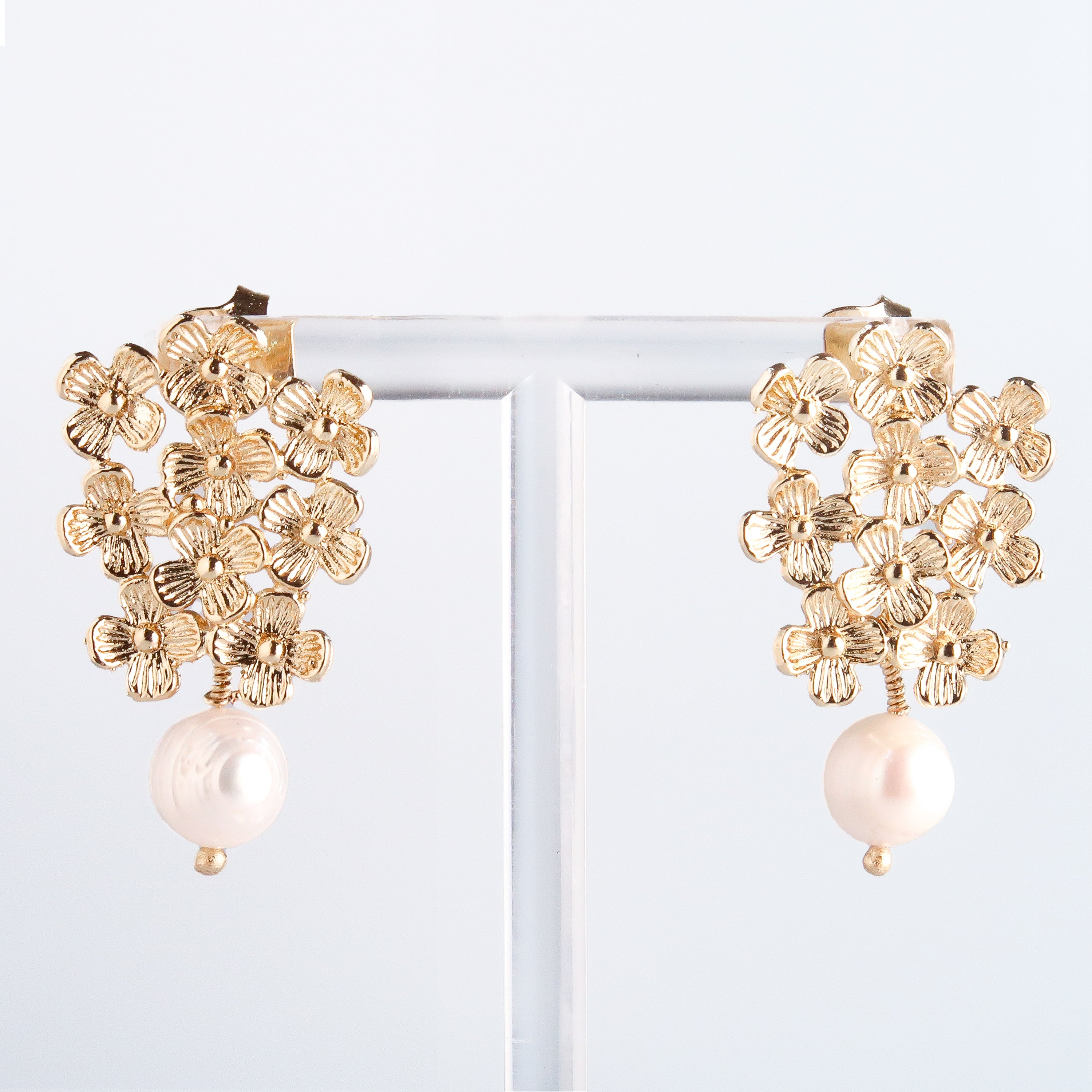Gold Flower cluster Large