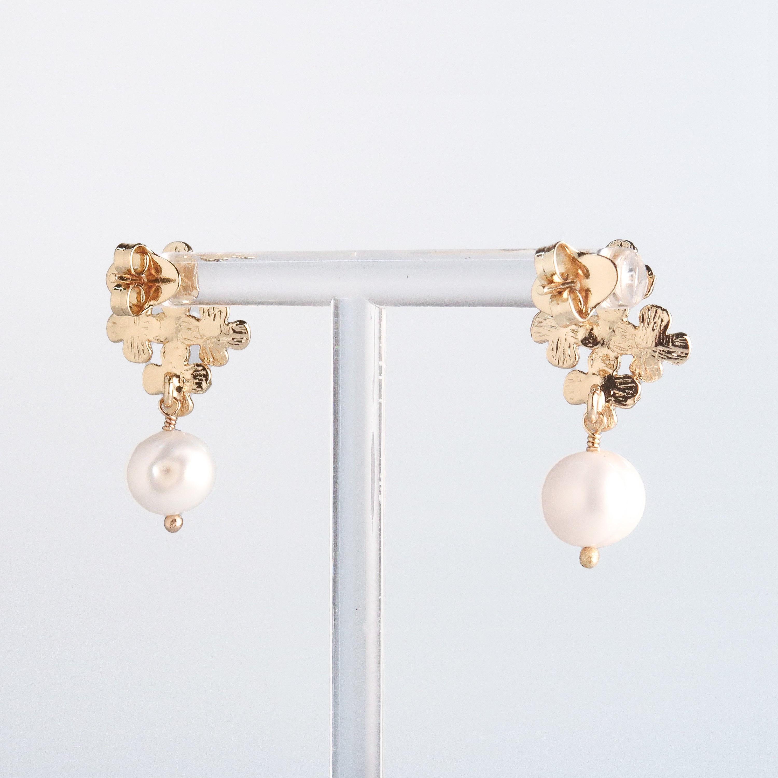 Gold flower cluster small