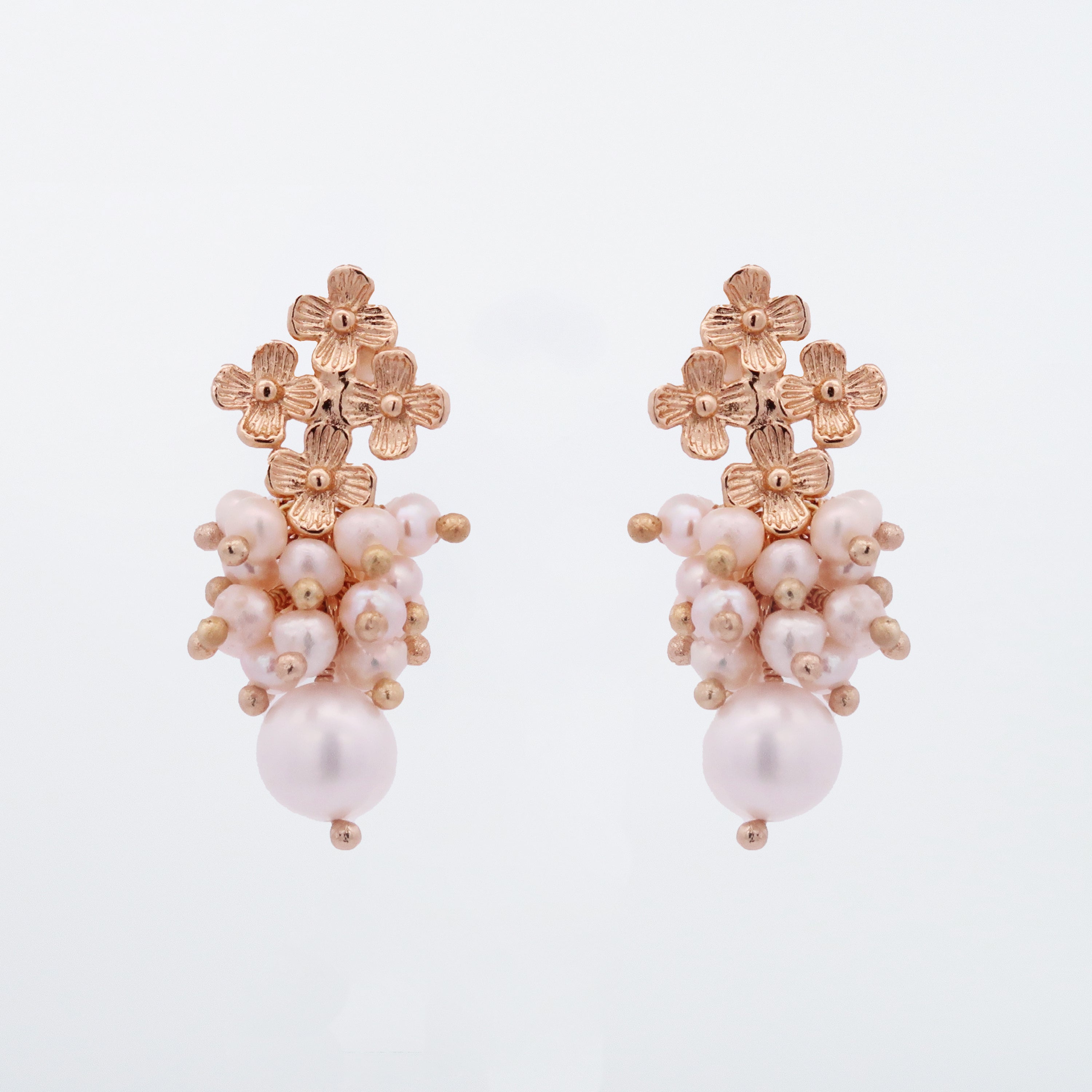 Cluster Flower design Earring