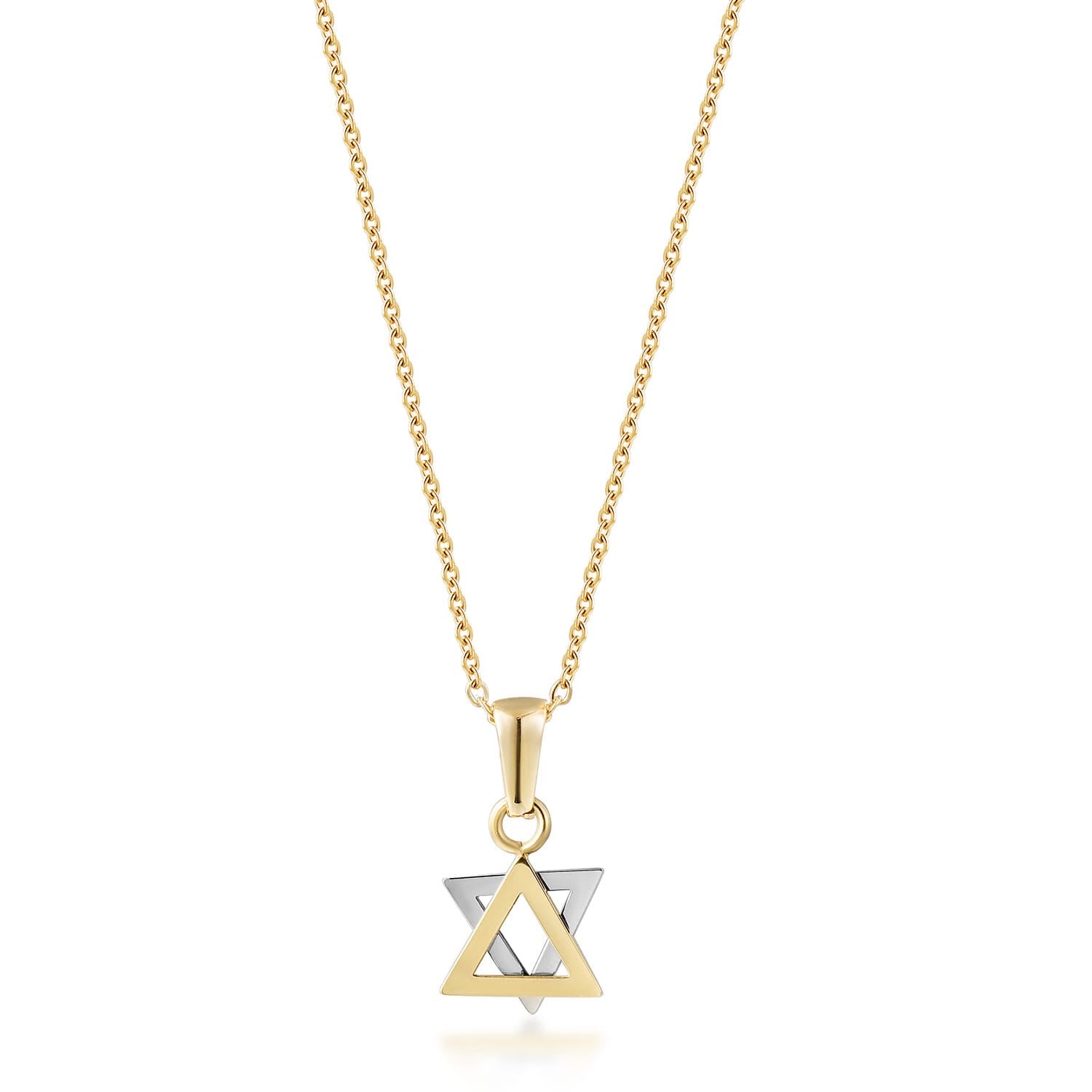 Two Tone Star of David