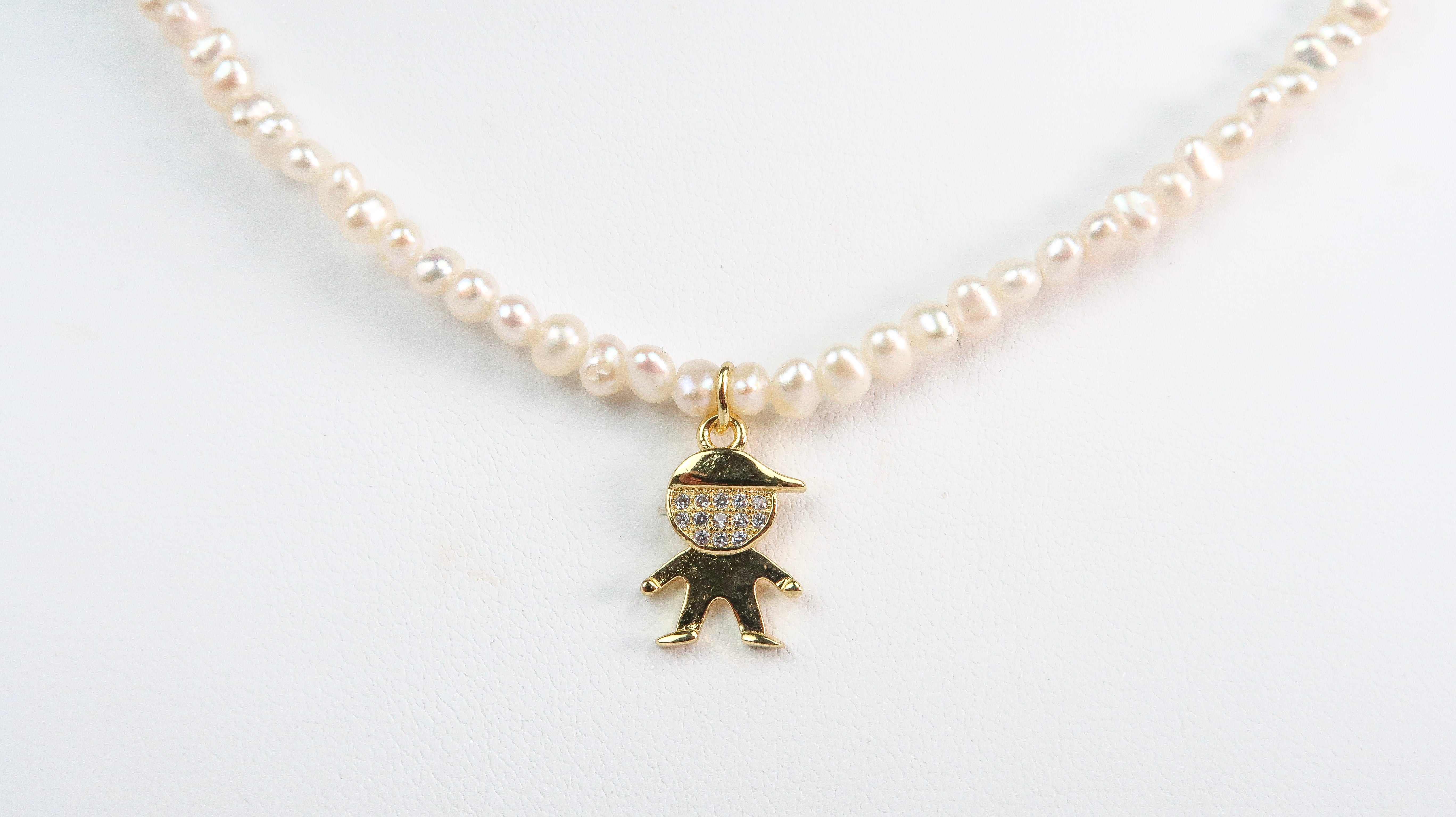 Boy Pendant Necklace