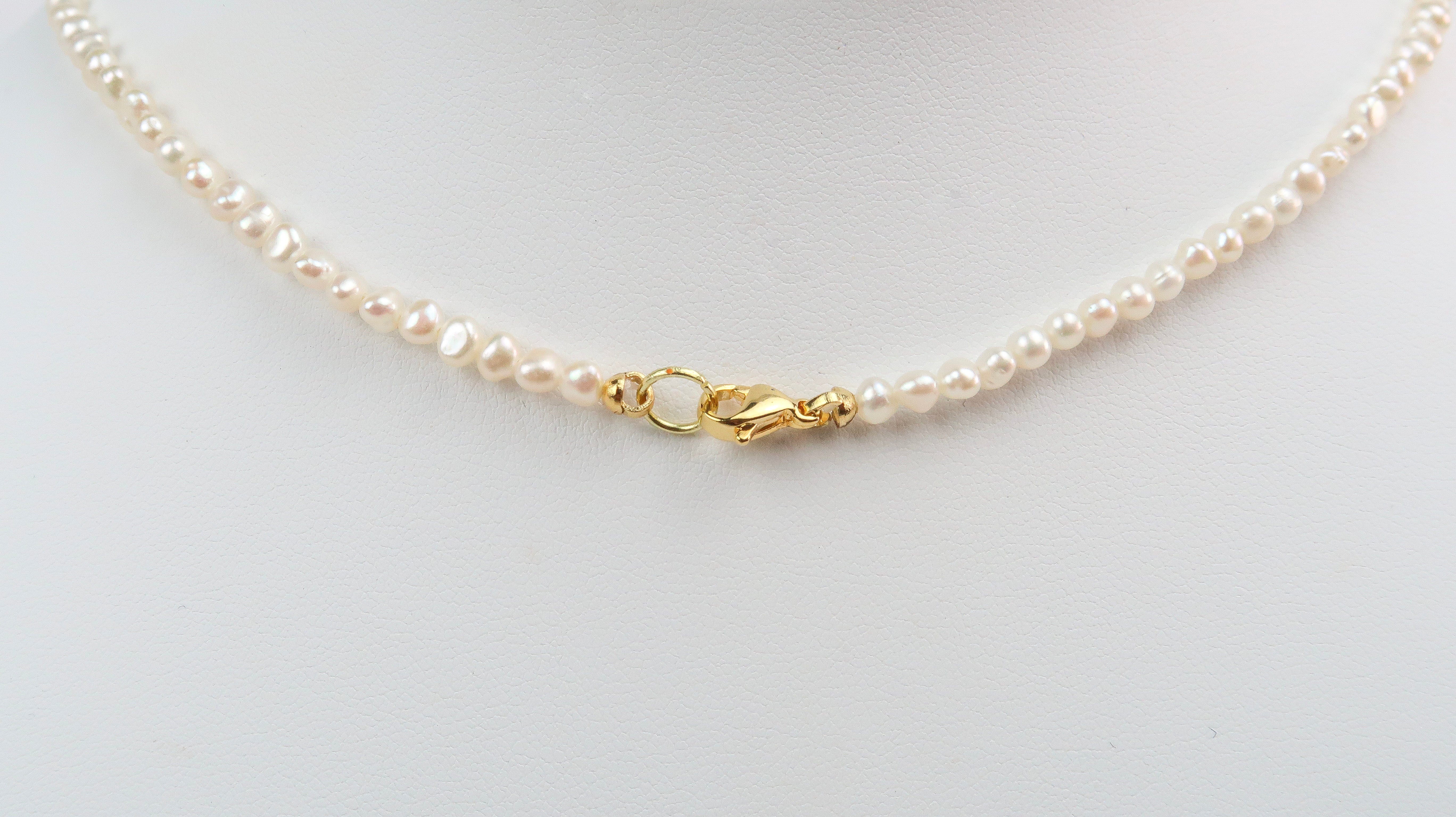 J Necklace with Gold Plated letter