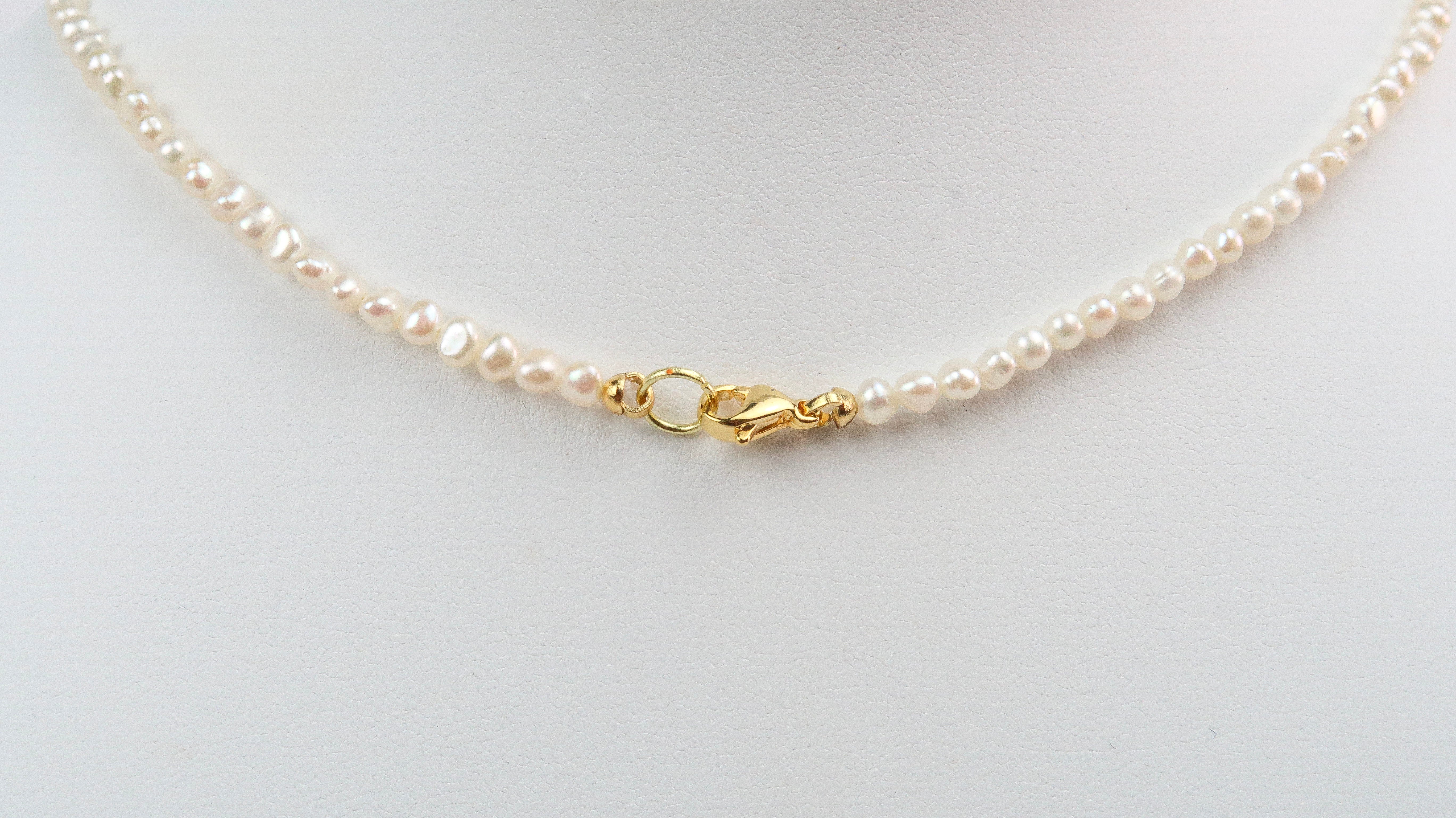 G Necklace with Gold Plated Letter