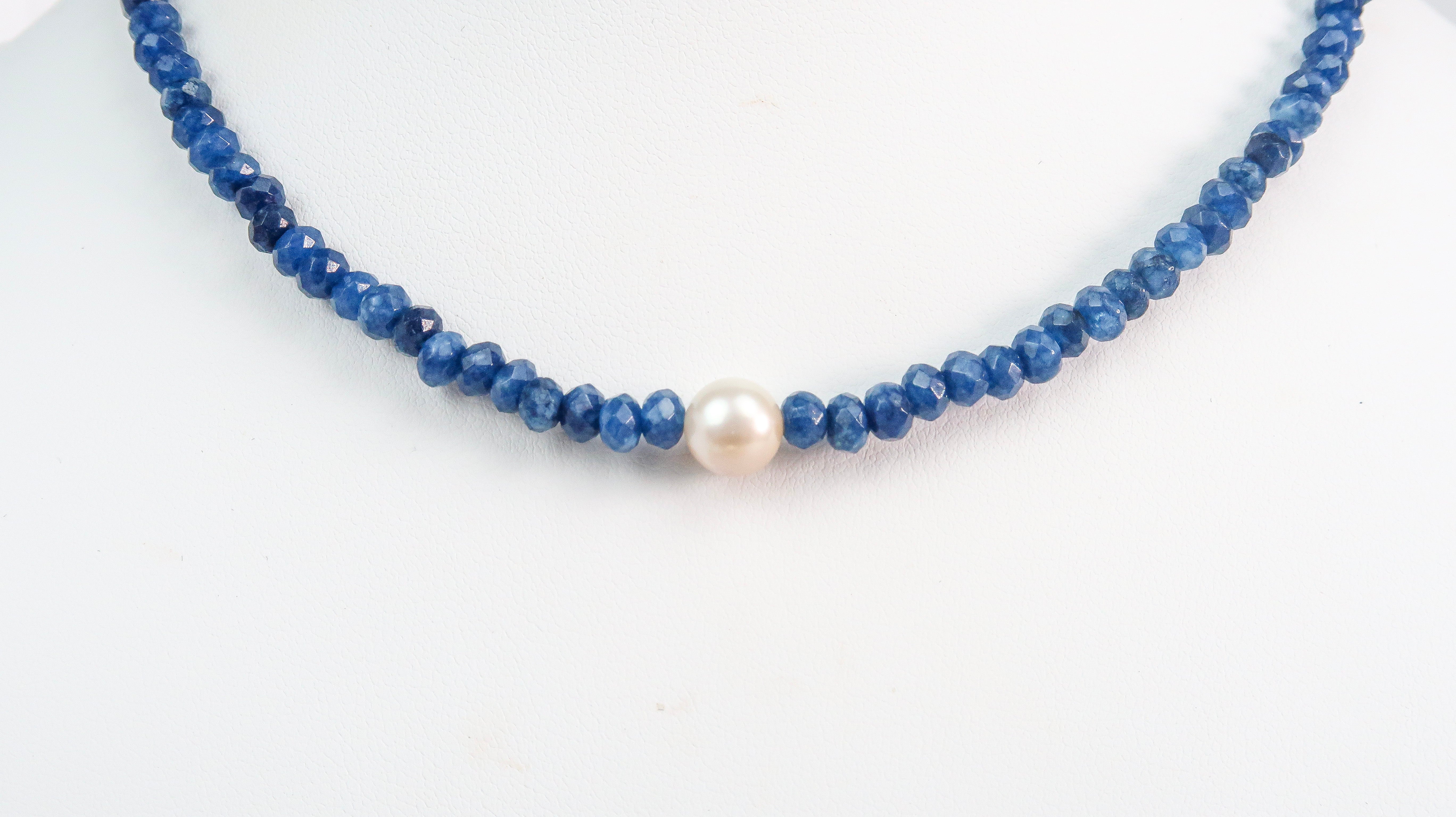 Blue Sapphire Necklace